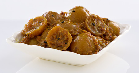 Lemon Achar, A condiment from South Asian and North African cuisine.