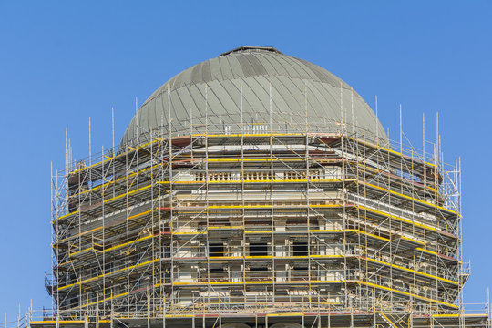 Baustelle Berliner Schloss - Wiederaufbau