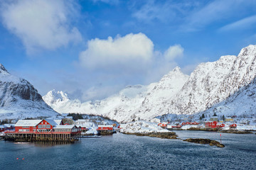 "A" village on Lofoten Islands, Norway