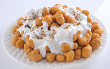 Dahi Bhallay, A yogurt base deleciuos street snack available with plain spicy, mix chat, papri, meethe & chana chaat 