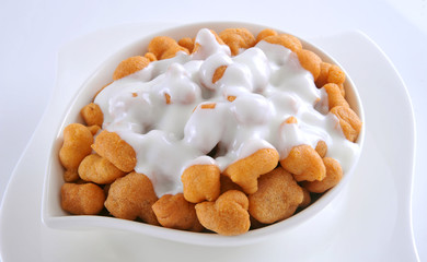 Dahi Bhallay, A yogurt base deleciuos street snack available with plain spicy, mix chat, papri, meethe & chana chaat 