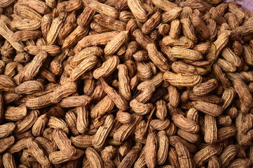 close up of boiled peanut for background