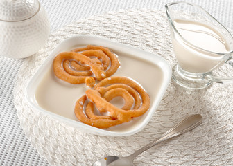 Dhood Jalebi, A healthy and nutritious snack 