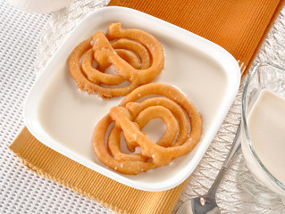 Dhood Jalebi, A healthy and nutritious snack 