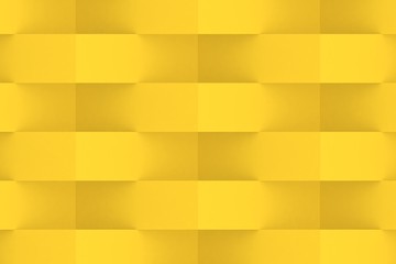 Red Geometric Abstract Background. 3D Render Background