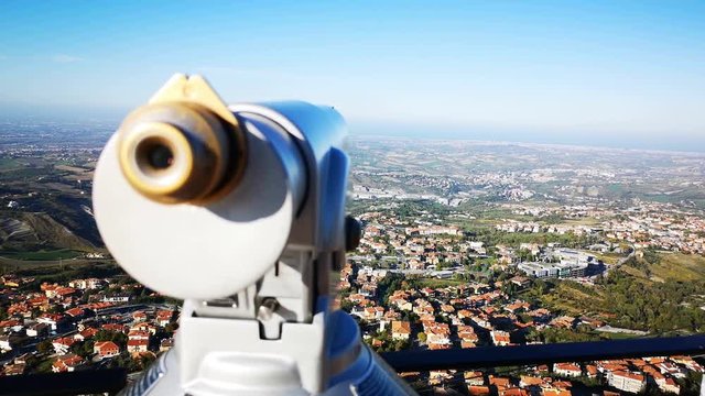 tourist telescope panorama binoculars