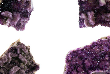 Amethyst mineral specimen the stone rock crystal purple