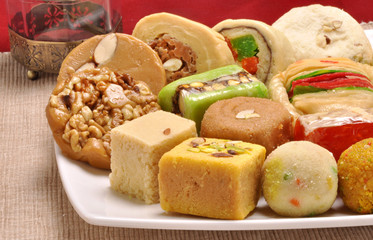 Mix Mithai, A Mouth-Watering Combination of Different Variety of Indian Sweets