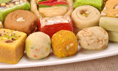Mix Mithai, A Mouth-Watering Combination of Different Variety of Indian Sweets