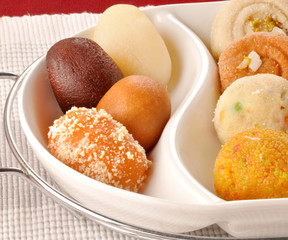 Mix Mithai, A Mouth-Watering Combination of Different Variety of Indian Sweets
