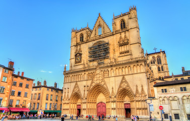 Saint John Cathedral of Lyon, France