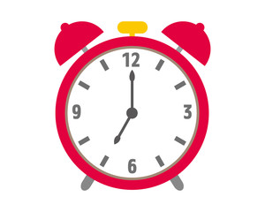 時計　時間　アイコン　目覚まし時計　アラーム