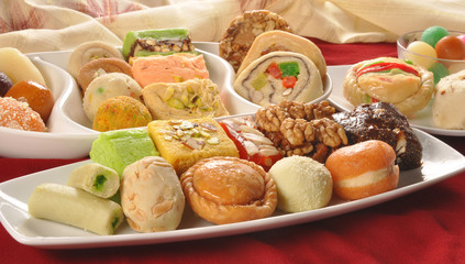 Mix Mithai, A Mouth-Watering Combination of Different Variety of Indian Sweets