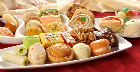 Mix Mithai, A Mouth-Watering Combination of Different Variety of Indian Sweets