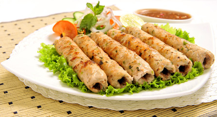 Chicken Seekh Kabab, Chicken Reshmi Kebab
