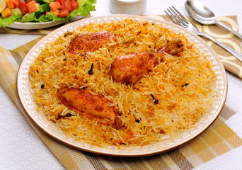 Chicken Biryani, A most delicious food in Pakistan and India