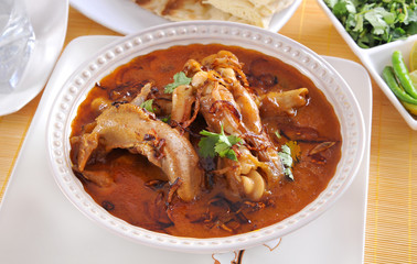 Mutton Trotters or Mutton Paya Nihari