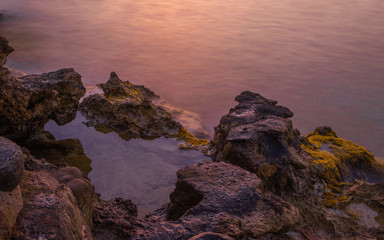 Mediterranean sea landscape