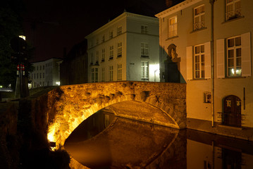 bridge at night