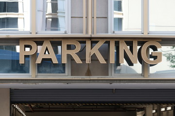 Fototapeta na wymiar Parking Sign