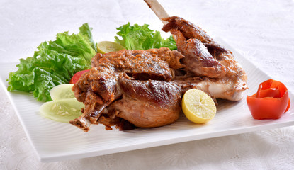 Roasted Mutton Leg:
