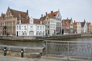 Fototapeta premium old town in brugge