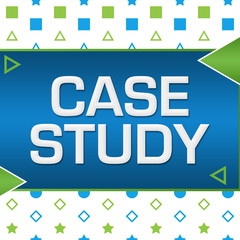 Case Study Green Blue Basic Shapes Triangles 