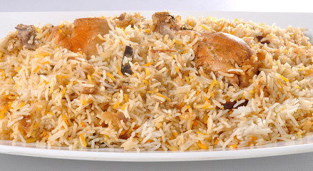 Hyderabadi Chicken Biryani
