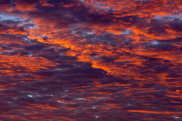 Colorful Sunset Clouds