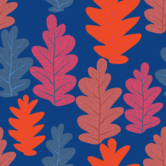 Fototapeta premium Trend Leaves pattern