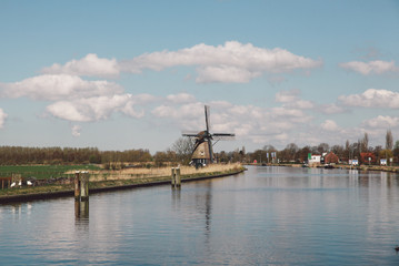 Fototapeta na wymiar Spring in Netherlands