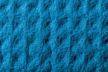 New blue kitchen dishcloth texture
