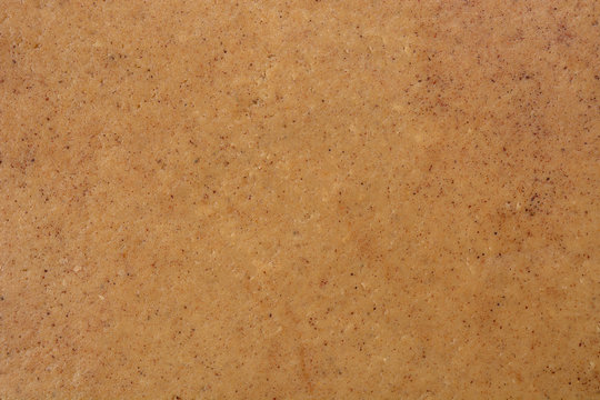 Brown background from the ginger dough