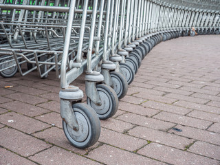 Einkaufswagen Supermarkt