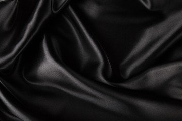Fototapeta premium Black Silk Wallpaper
