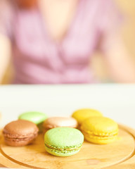 Woman morning breakfast