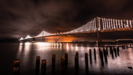 Oakland Bay Bridge in San Francisco (Kalifornien)