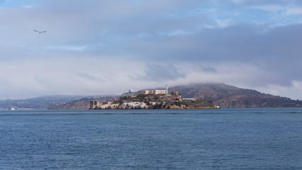 Alcatraz ehemaliges Gefängnis in San Francisco (Kalifornien)