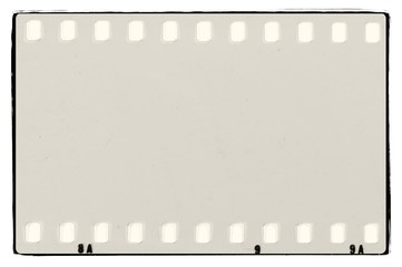 Vintage gray film strip frame background. - 228108069