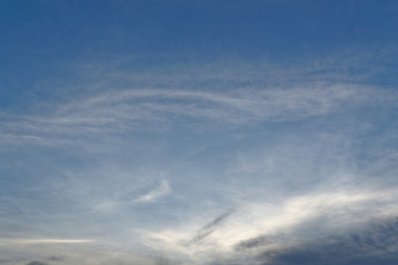 Obraz premium sky in sunset time