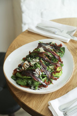 Smoked duck salad