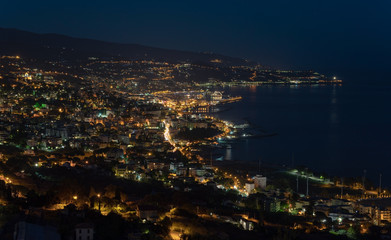 Italian Riviera, Sanremo by night