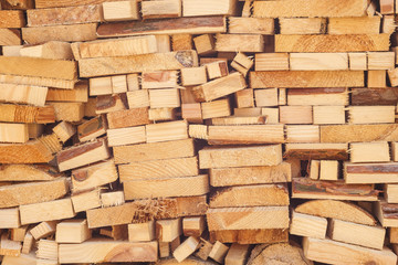Lumber. Firewood. Background