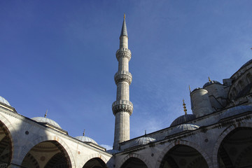 Fototapeta na wymiar a mosque from Istanbul, Turkey
