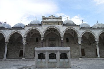 a mosque from Istanbul, Turkey