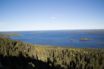 Landscape north of the koli mountain