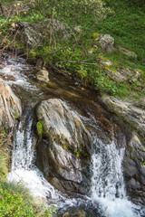 Rugged mountain river. Spain