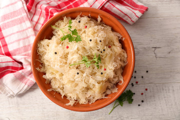 white cabbage, sauerkraut