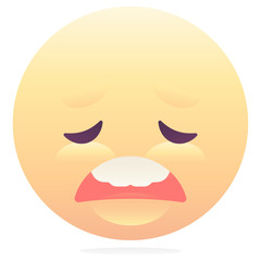 Tired emoji