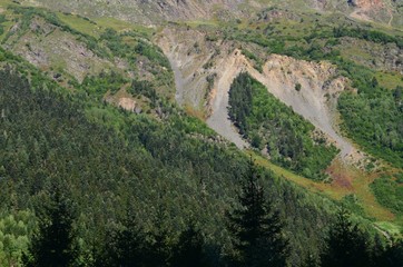 Fototapeta premium mountains with forest